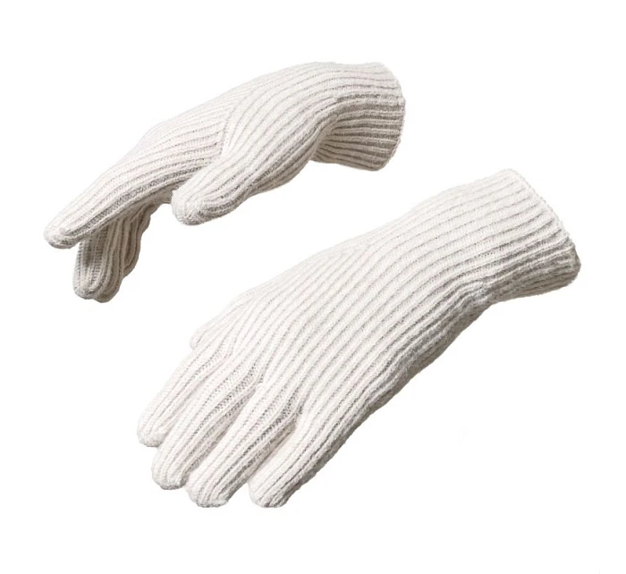 Pletené rukavice na telefon s výřezem na prsty - béžové Pletené rukavice na telefon s výřezem na prsty - béžové