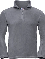 Russell Athletic 874M Fleecová mikina s 1/4 zipem 10.874M convoy grey