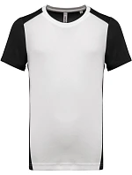 Kariban ProAct PA 4014 Pánské kontrastní sportovní tričko 20.4014 white/black Kariban ProAct PA 4014 Pánské kontrastní sportovní tričko 20.4014 white/black