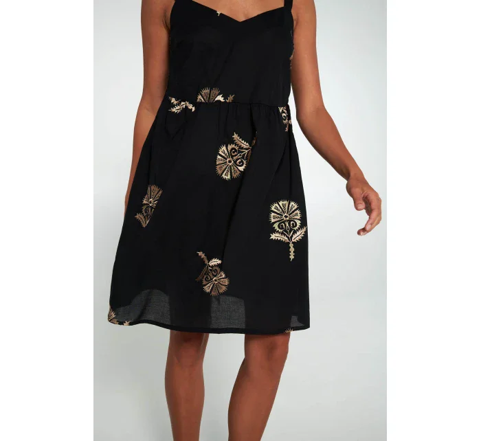 Vamp - Vyšívané šaty bez rukávů 20456 - Vamp