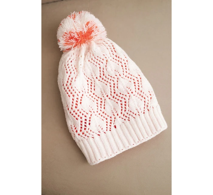 Fleecová čepice Marta K231 ecru