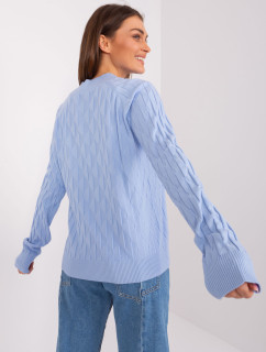 Sweter AT SW model 18884752 jasny niebieski - FPrice