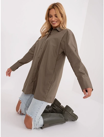 Koszula BA KS model 19561071 khaki - FPrice