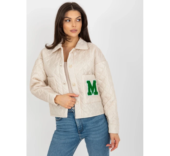 Bunda LK KR 509267.15P světle béžová Bunda LK KR 509267.15P světle béžová