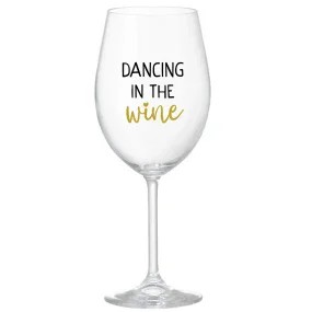 DANCING IN THE WINE - priehľadný pohár na víno 350 ml