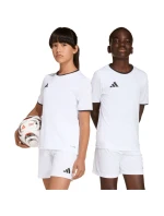 Dětské tričko adidas Entrada 26 Jersey bílo-černé JZ2532 Dětské tričko adidas Entrada 26 Jersey bílo-černé JZ2532