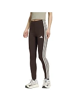 Dámské legíny Essentials 3Stripes hnědé model 22382722 - ADIDAS Dámské legíny Essentials 3Stripes hnědé model 22382722 - ADIDAS