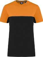 WK WK 304 Pracovní tričko 20.W304 black/orange