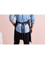 PR 126 Denim zástěra s laclem model 22536469 black denim - Premier