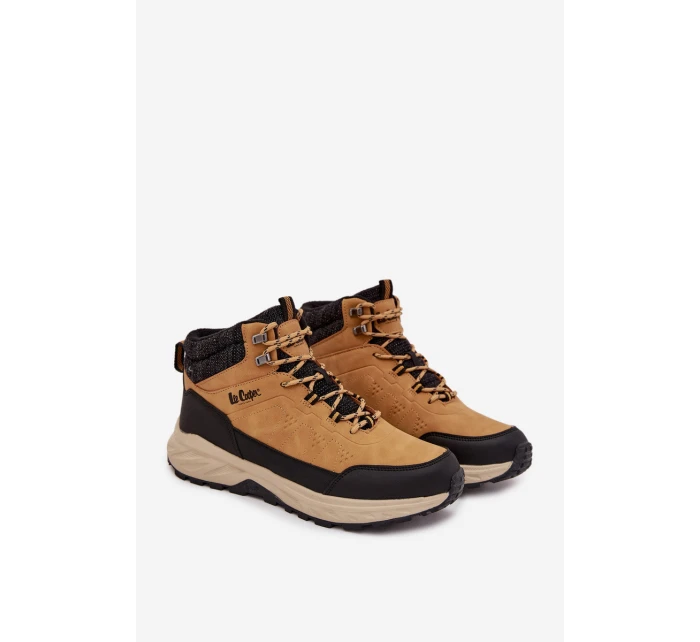 Pánské trekové boty s izolací model 21718301 Camel - Lee Cooper