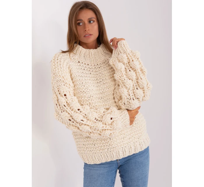Jumper AT SW 2382.97P světle béžová Jumper AT SW 2382.97P světle béžová