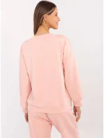 Bluza DHJ BL model 20857382 brzoskwiniowy - FPrice Bluza DHJ BL model 20857382 brzoskwiniowy - FPrice