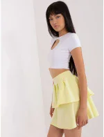 Sukně EM SD HS 20 44.13 světle žlutá