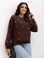 Mikina IR BL R2697.04P hnědá