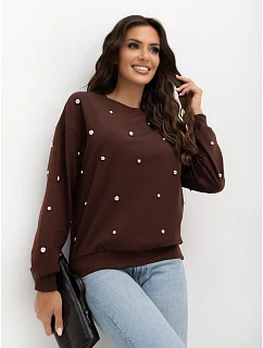 Mikina IR BL R2697.04P hnědá