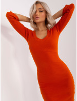 Sukienka RV SK model 18781165 ciemny pomarańczowy - FPrice