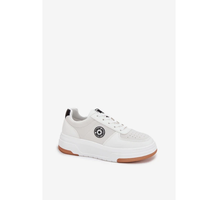 Dámské tenisky na platformě Big Star HI-POLY SYSTEM – bílé Dámské tenisky na platformě Big Star HI-POLY SYSTEM – bílé