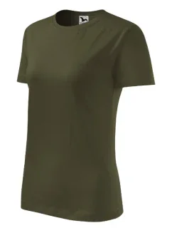 Classic New tričko dámské military