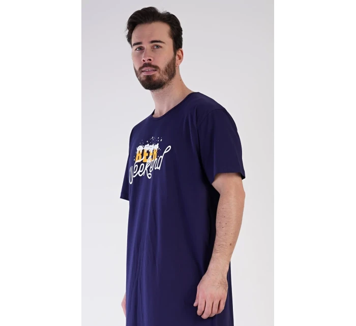 Pánská noční košile s krátkým rukávem model 20162176 - Vienetta MAN