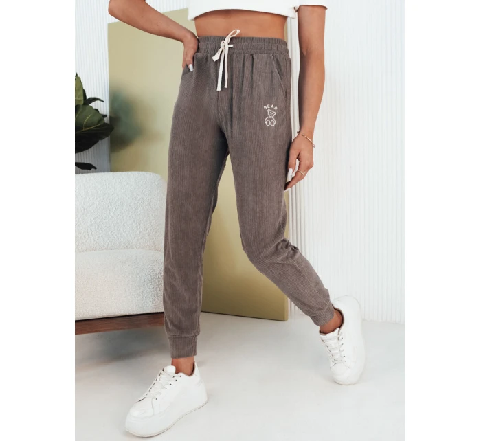 Dámské tepláky BEAR šedé FashionStreet UY2072