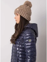 Dámská čepice.18 tmavě lila