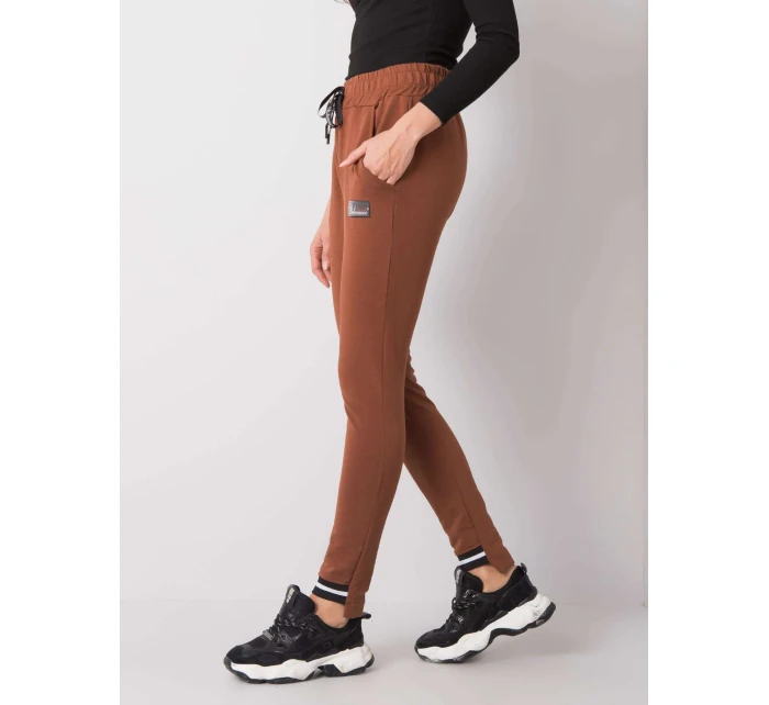 Tepláky RV DR 5773.18X tmavě hnědá