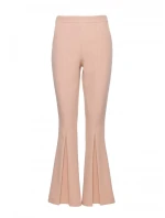 model 21295978 Kalhoty s rozšířenými nohavicemi béžové - Moe