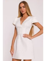 mini šaty krémové model 21296169 - Moe