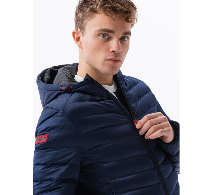 Pánská bunda Jacket model 17256400 Námořnická modrá - Ombre