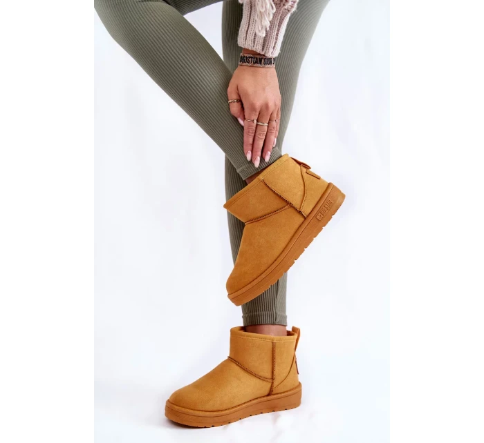 Dámské teplé sněhule Big Star KK274289 Hněde Dámské teplé sněhule Big Star KK274289 Hněde