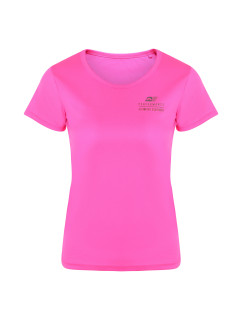 Dámské rychleschnoucí tričko ALPINE PRO CLUNA pink glo