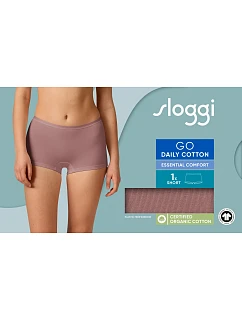 sloggi GO Daily Cotton Short - Cacao - SLOGGI Cacao - SLOGGI