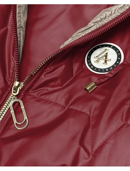 bezrękawnik z  Goodlookin ciemny czerwony model 22037868 - S'WEST