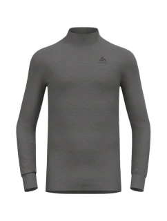Pánské tričko BL TOP s výstřihem l/s ACTIVE WARM velikost M Grey model 21482638 - ODLO