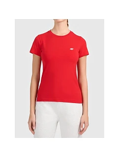 Tshirt slim bawełniany damski model 22559963 - 4F