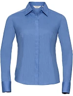 Russell Athletic 924F Popelínová halenka s dlouhým rukávem 11.924F corporate blue Russell Athletic 924F Popelínová halenka s dlouhým rukávem 11.924F corporate blue
