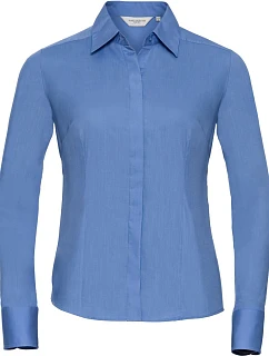 Popelínová halenka s dlouhým rukávem 11. blue model 22475162 - Russell Athletic