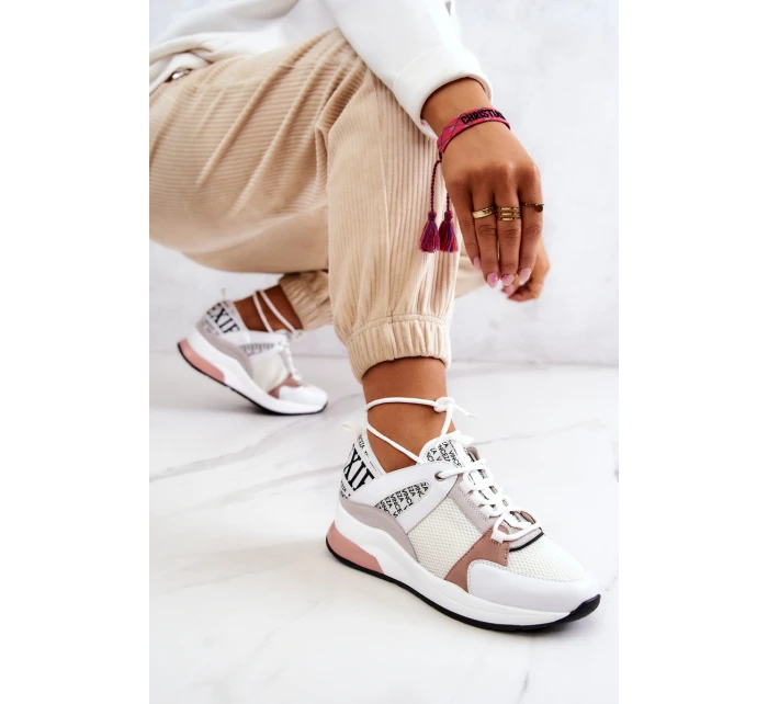 Sportovní Boty Tenisky Na Klínu bílý Lorey