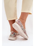 Semišové perforované dámské polobotky Multikolor model 22094959 - EVENTO Semišové perforované dámské polobotky Multikolor model 22094959 - EVENTO