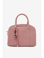 taška Eco semišová s přívěskem Růžová model 22111556 - Flora&Co