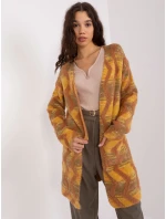 Sweter AT SW model 19018641 ciemny żółty - FPrice