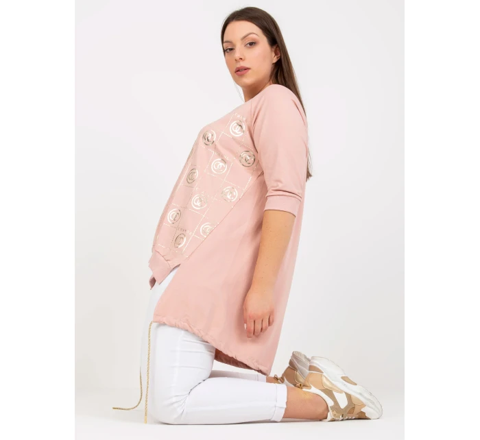 Šaty RV SK 7726.56P světle růžová