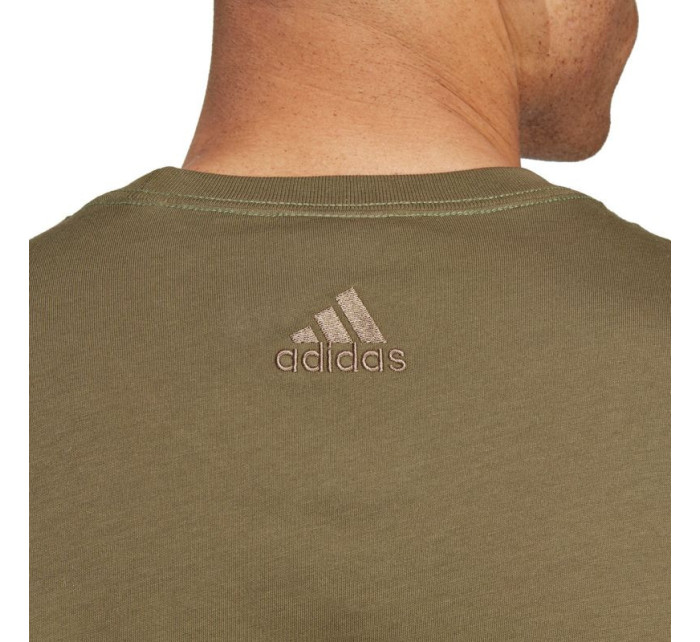 Tričko adidas Essentials Single Jersey s lineárním vyšívaným logem M IC9280