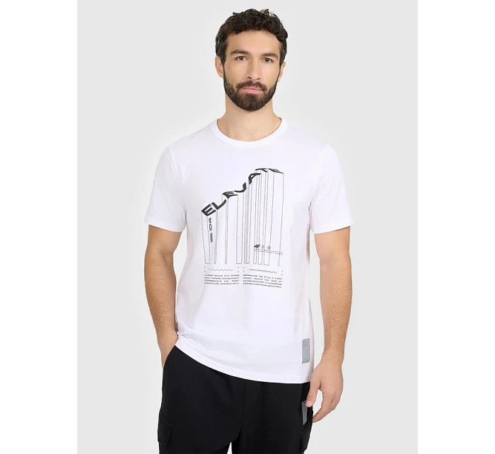 Tshirt regular z nadrukiem męski 4F model 22086792 - Hikvision