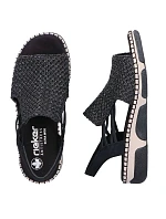 damskie na czarne model 22087025 - Rieker damskie na czarne model 22087025 - Rieker