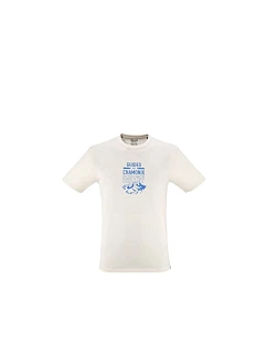 Pánské tričko MILLET Cdg Chamonix Logo Ts Ss M, béžové