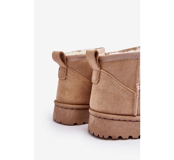 Dětské zimní boty s Bežové model 21639767 - Boto