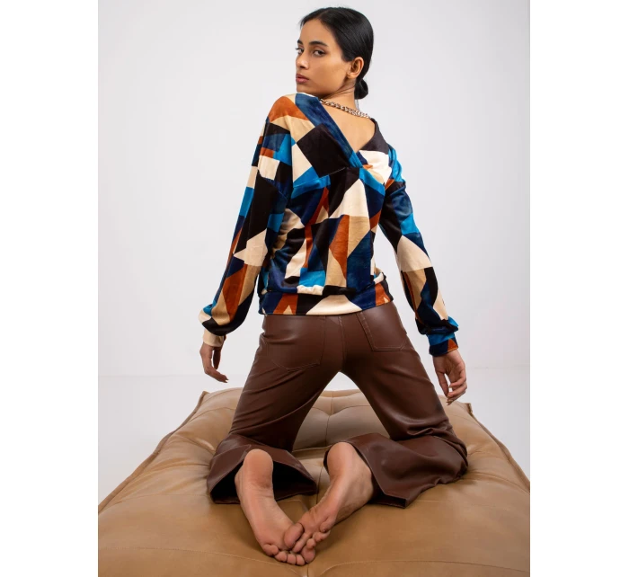 Halenka DHJ BZ 6550.74P tmavě modrá