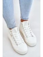 Zateplené Dámské Tenisky S Prošíváním Big Star Bílé