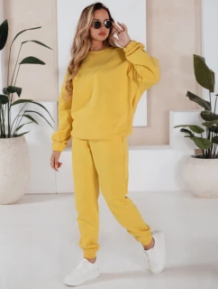 Dámská tepláková souprava PREMIUM žlutá Dstreet model 21965892 - FashionStreet